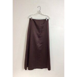 Alexia Designs Satin Maxi Skirt Womens 12